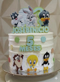 Arquivo de topo de bolo Looney Tunes
