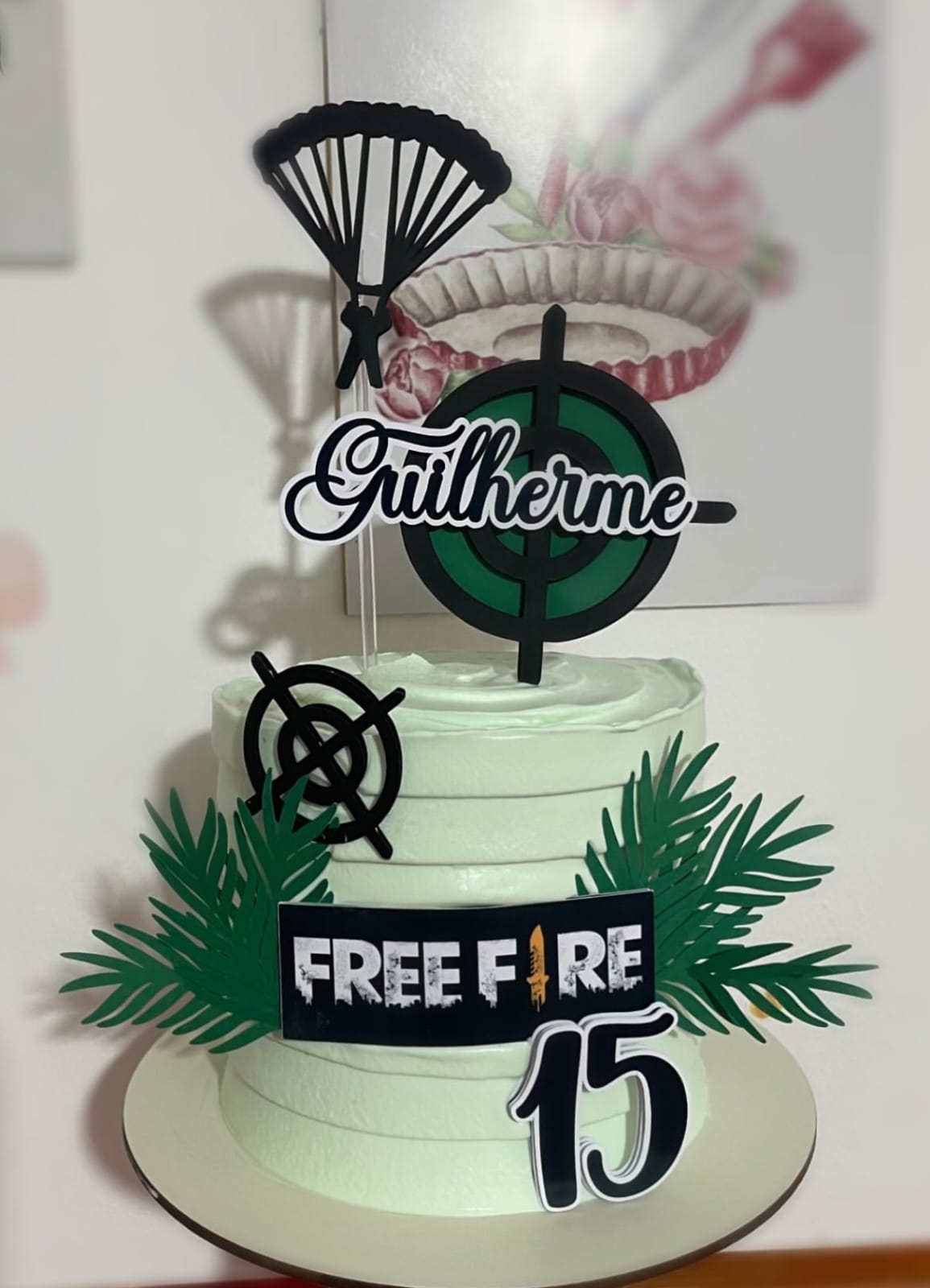 Arquivo de topo de bolo Free Fire