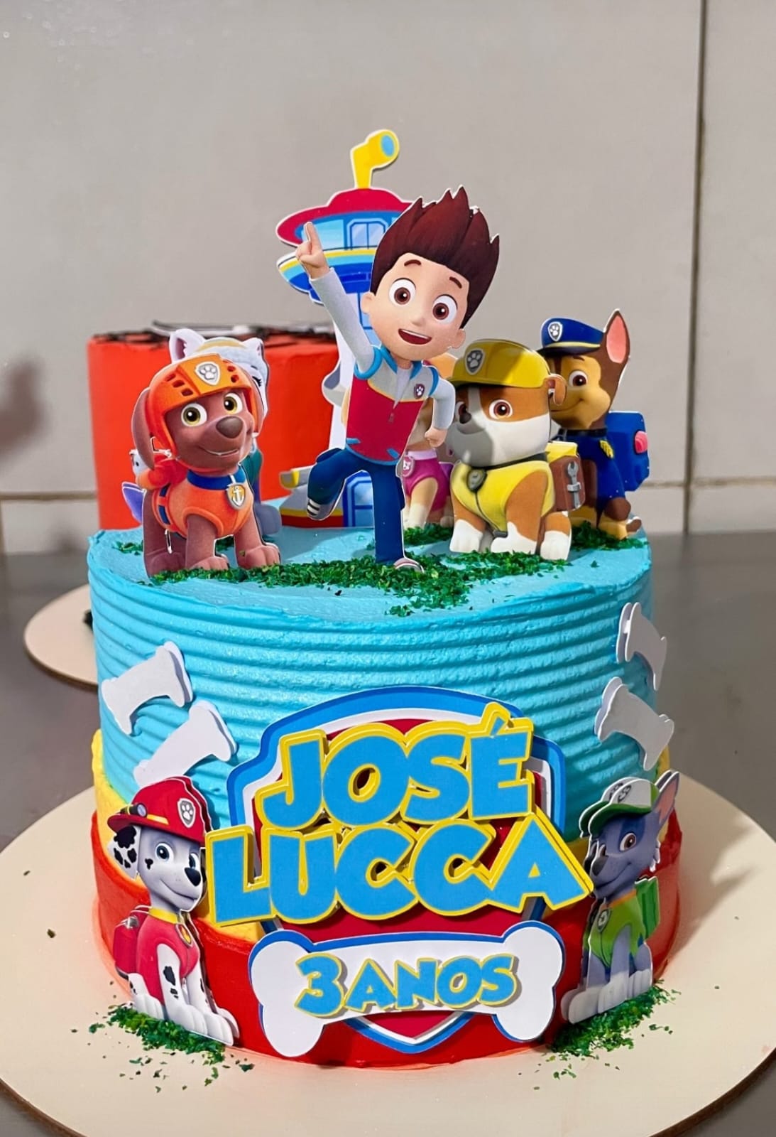 Arquivo de topo de bolo Patrulha Canina