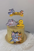 Arquivo de topo de bolo Tom e Jerry