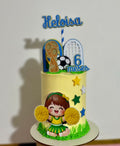 Arquivo de topo de bolo Brasil Menina