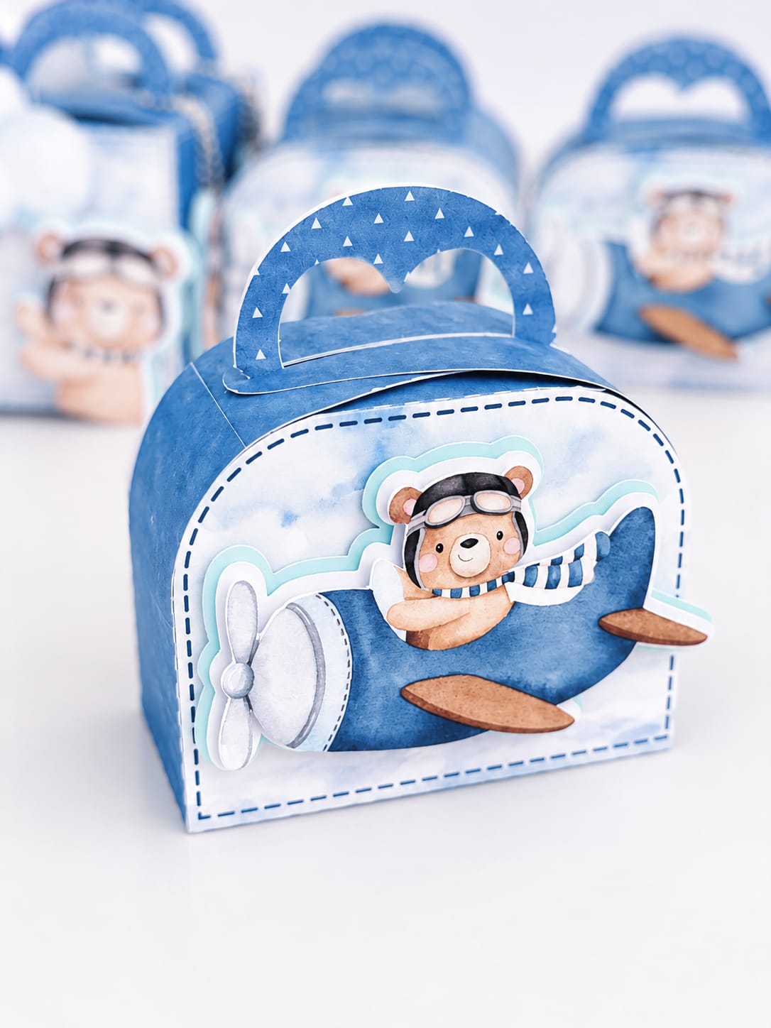 Arquivo de corte personalizados Ursinho Aviador