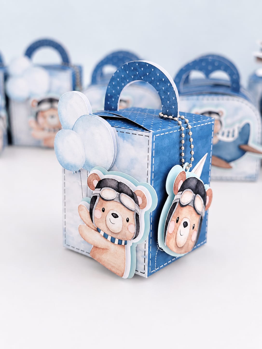 Arquivo de corte personalizados Ursinho Aviador