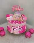 Arquivo de topo de bolo Barbie