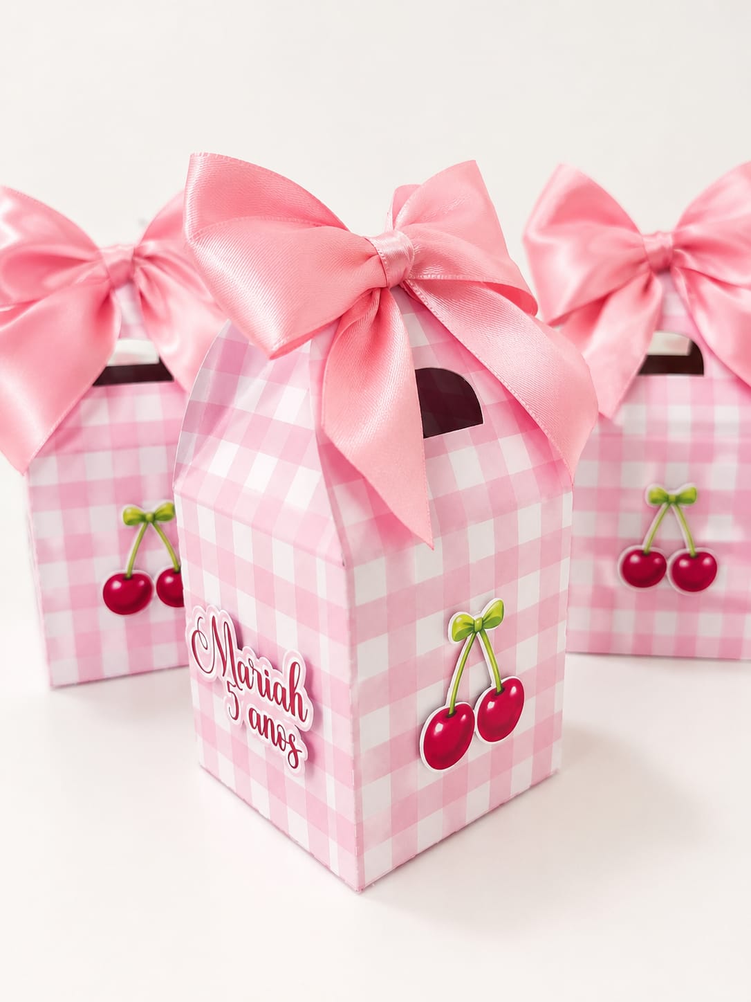 Kit Caixinhas Personalizadas Cerejinha – Arquivo de corte (Silhouette)